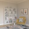 Estantería Librería Moderna Blanca – Organiza y Decora con Estilo