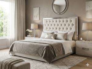 Respaldo de Cama Capitoné Premium 2 Plazas - Mundo Capitone Chile